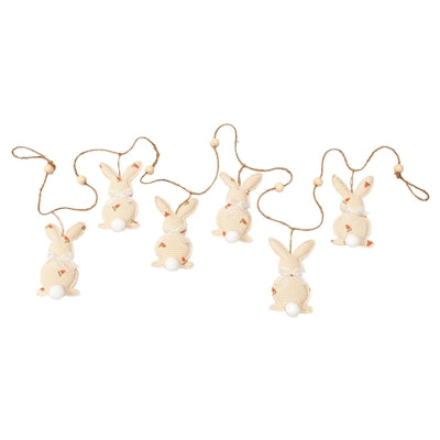 Plush Bunny Garland