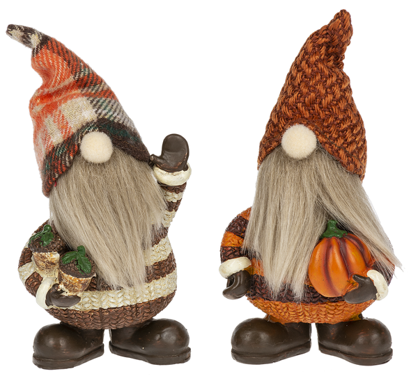 Fall Gnomes Figurines, 2 styles