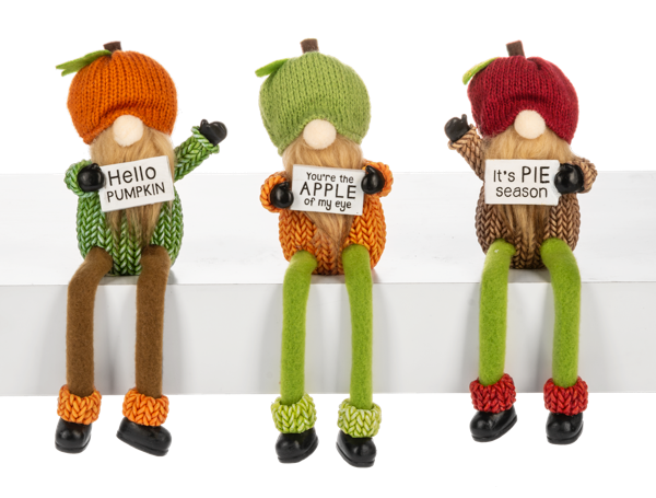 Happy Pie Gnome, 3 styles