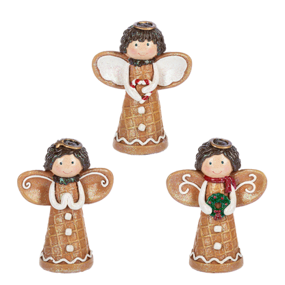 Waffle Cone Angel Figurines, 3 styles