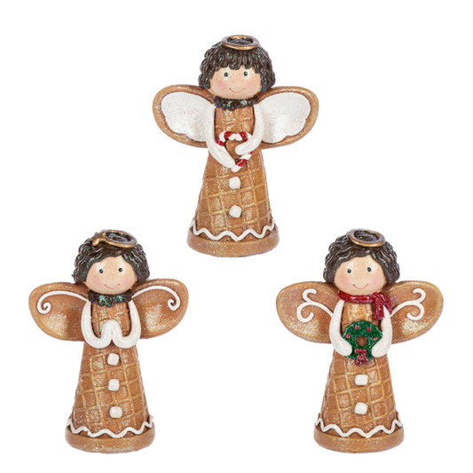 Waffle Cone Angel Figurines, 3 styles