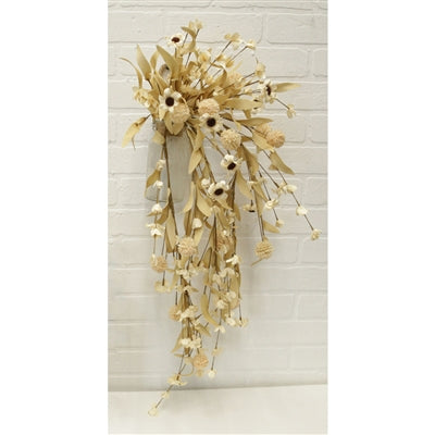 Hydrangea and Sunflower Dripping Stem