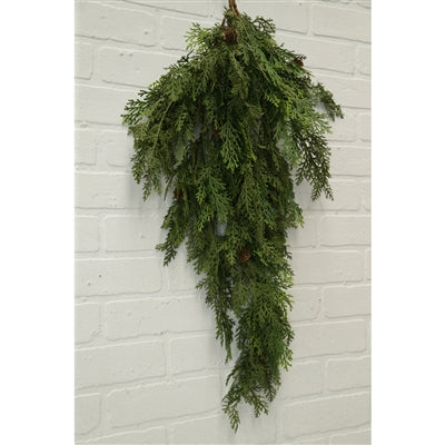 Cedar and Pinecone Drop Garland