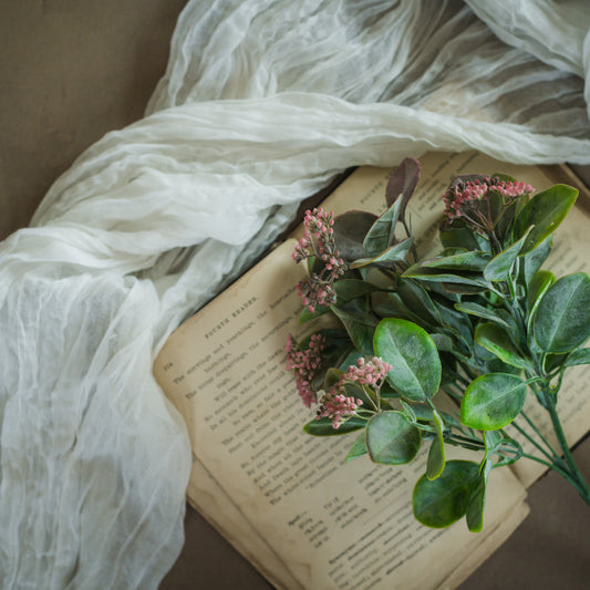 Green Stem with Pink Bulbs