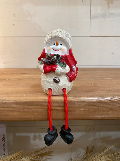 Holiday Snowman Shelf Sitter, 3 styles