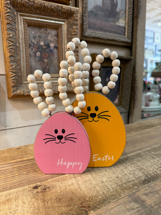 Easter Bunnies with Beaded Ears