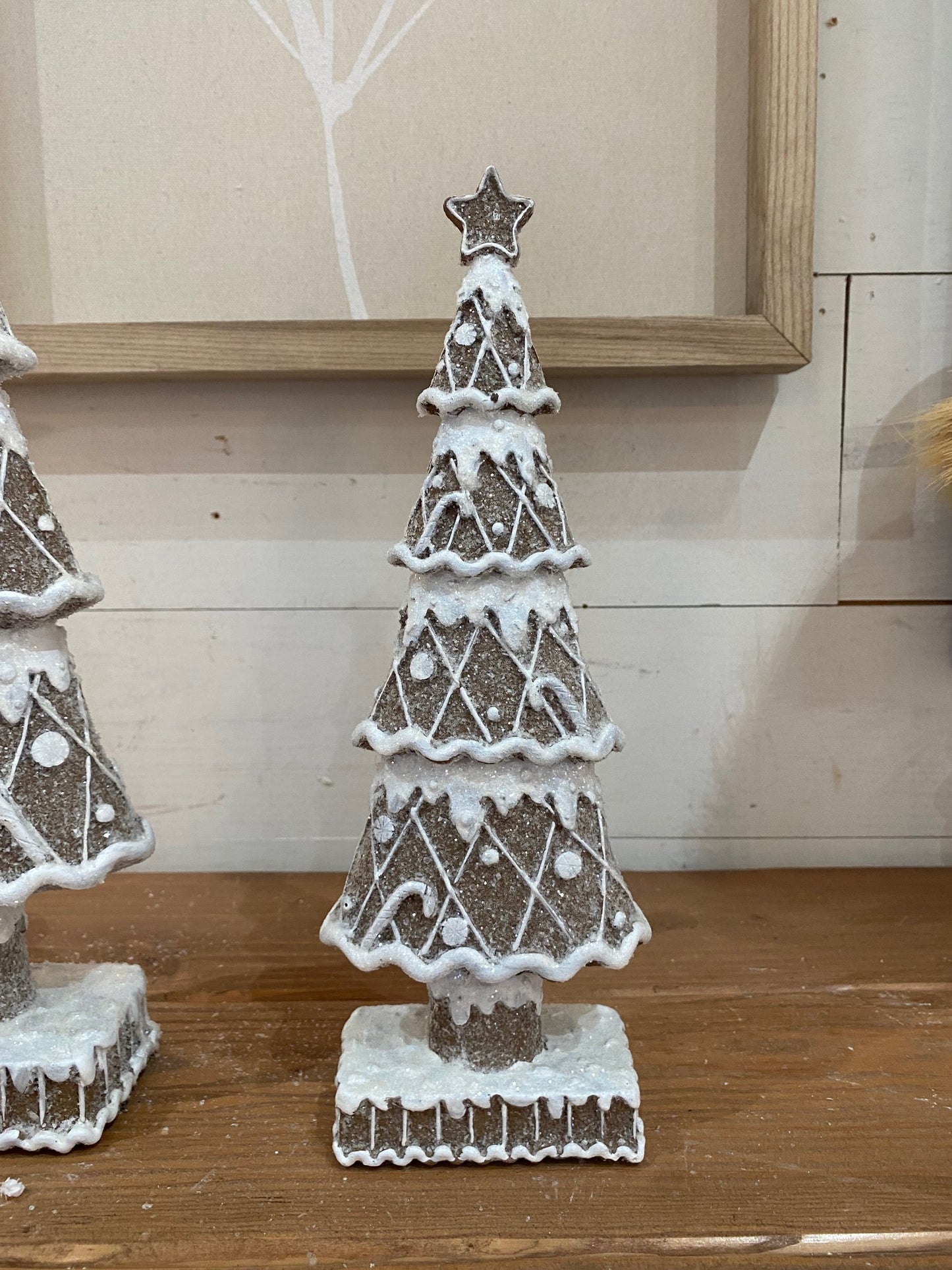 Neutral Gingerbread Christmas Tree, 2 sizes