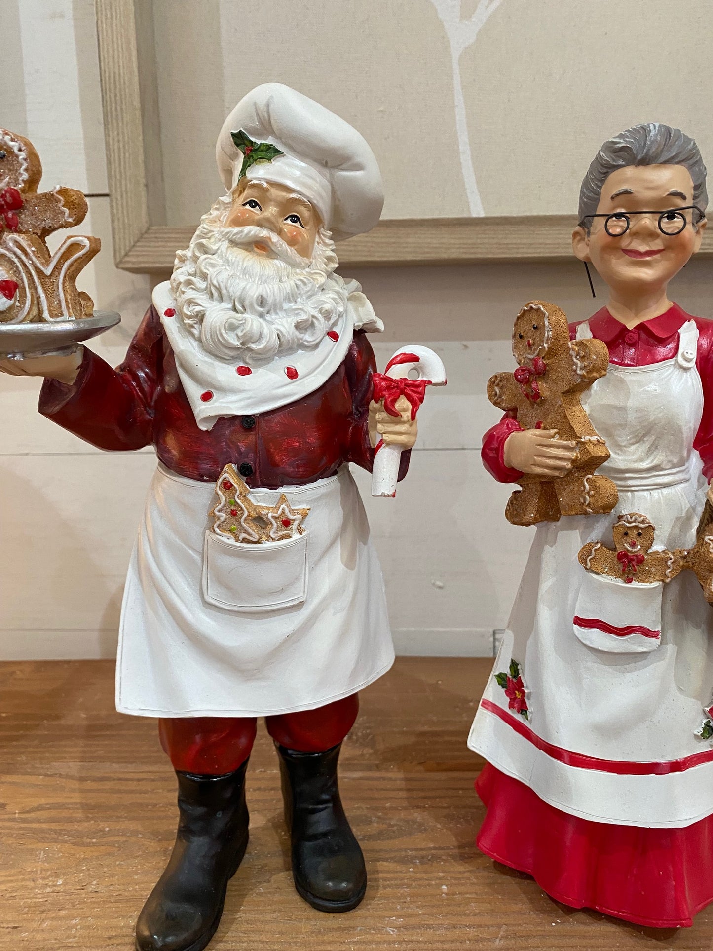 Mr. and Mrs. Chef Claus SET