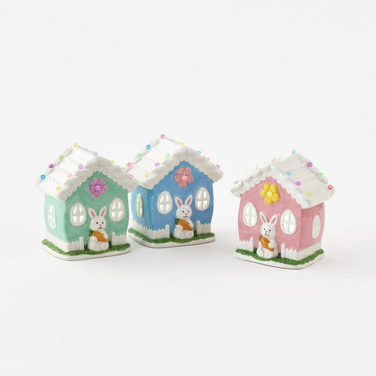 Lit Easter House, 3 colors