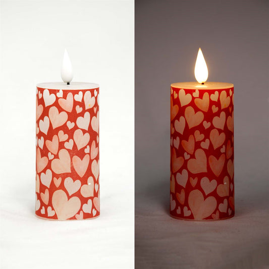 Hearts Votive LED Candle