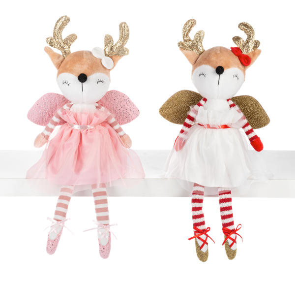 Reindeer Fairy Shelf Sitters, 2 styles