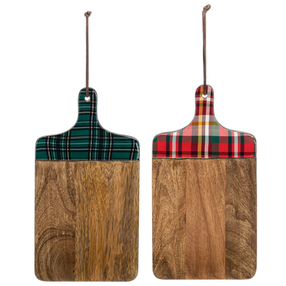 Plaid Cutting Boards, 2 styles