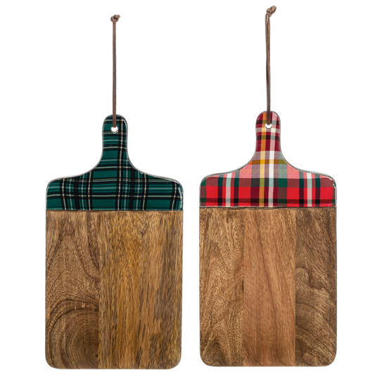 Plaid Cutting Boards, 2 styles