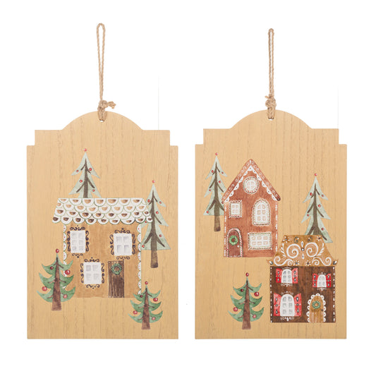 Gingerbread Wall Decor, 2 styles