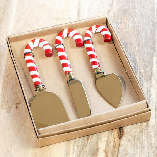 Candy Cane Knife Gift Set