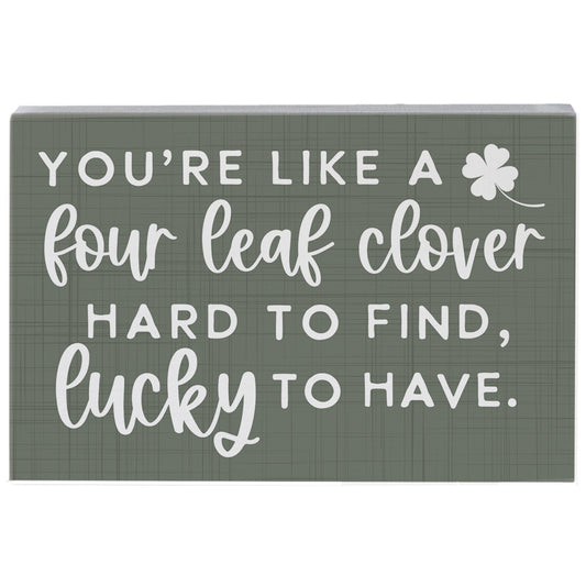 Four Leaf Clover Sign