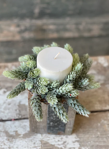 Frost Ridge Candle Ring