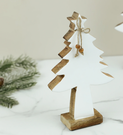 Wood Enamelware Tree, 3 sizes