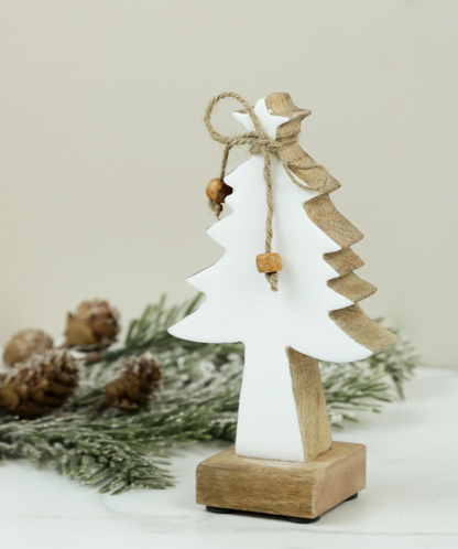 Wood Enamelware Tree, 3 sizes