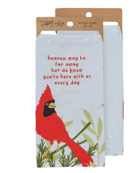 Here With Us Every Day Kitchen Towel