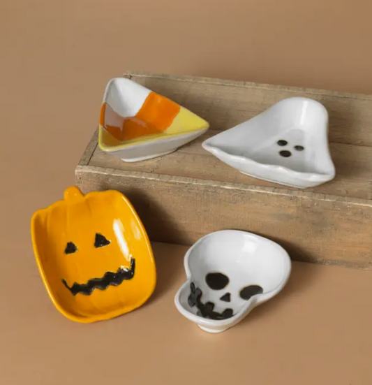 Ceramic Halloween Plate, 4 styles