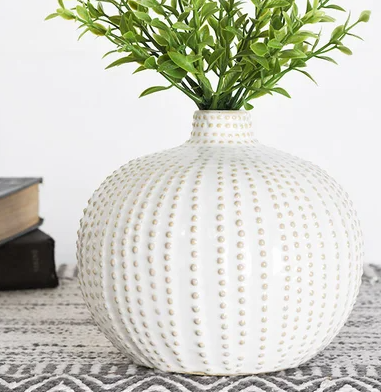 Addison Sand Dot Vase