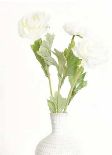 20" Snow Lotus Flower