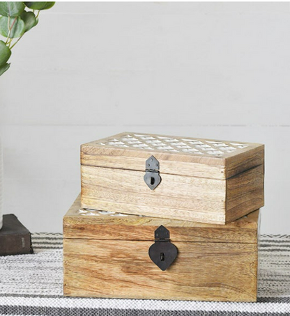 Dalton Wood Box, 2 sizes
