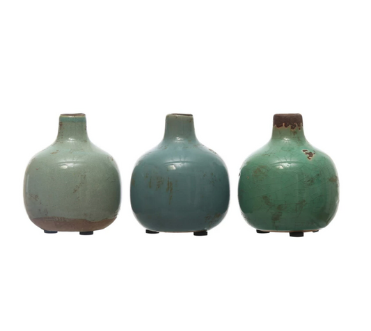 Bohdi Terracotta Vases, 3 colors