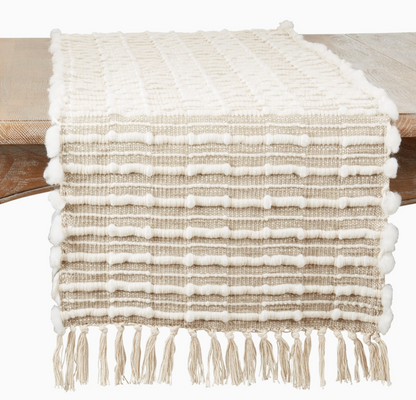 Beckett Woven Table Runner