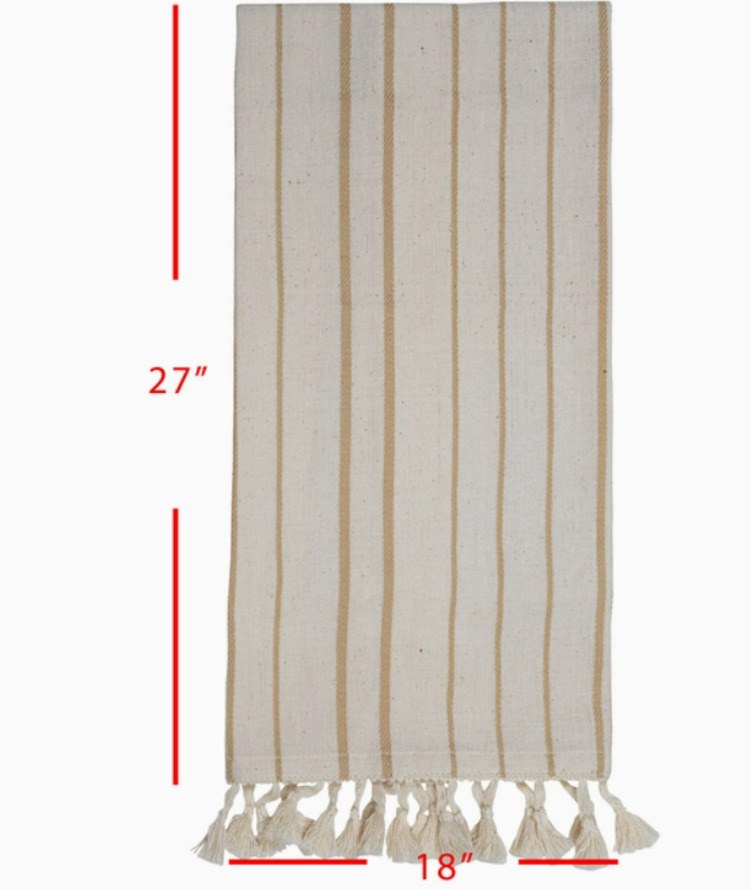 Genevieve Stripe Tea Towels, set of 3