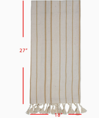 Genevieve Stripe Tea Towels, set of 3