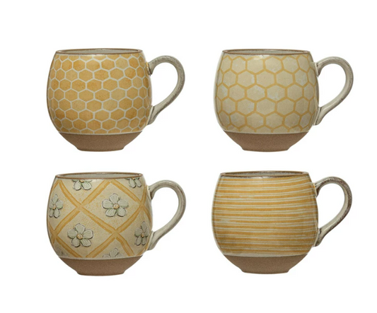 Bee Inspired Mugs, 4 styles