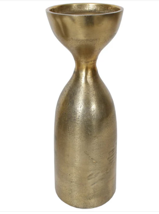 Vintage Gold Pillar Holder, 3 sizes