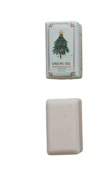 Christmas Bar Soap, 3 scents