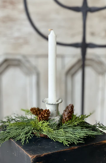 Advent Greens Candle Ring