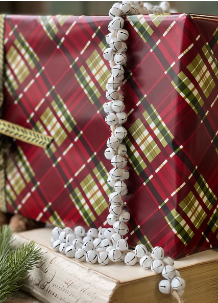 Jingle All The Way Garland, White