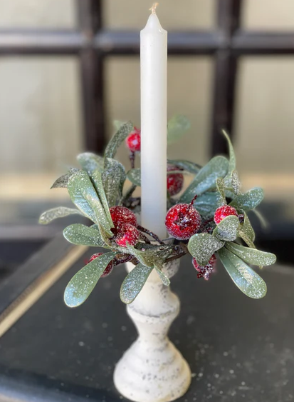 Crystalline Mistleberry Mini Candle Ring