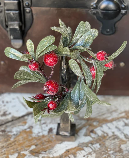 Crystalline Mistleberry Mini Candle Ring