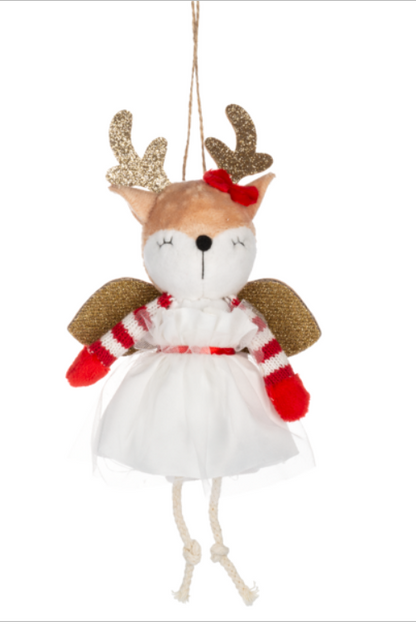 Reindeer Fairy Ornaments, 2 styles