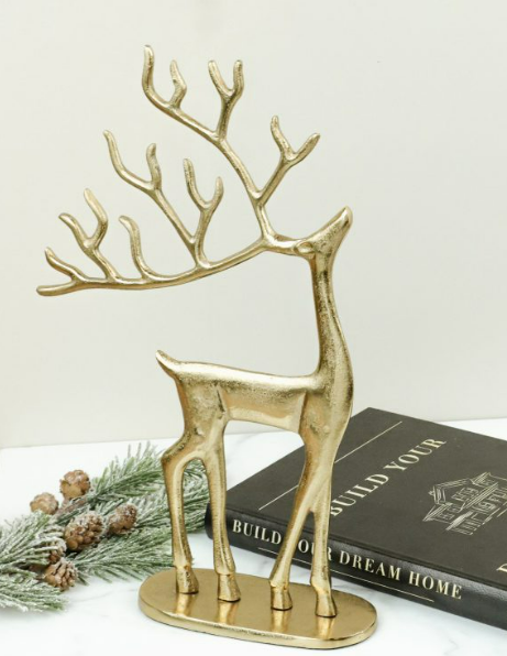 Gold Reindeer, 2 sizes