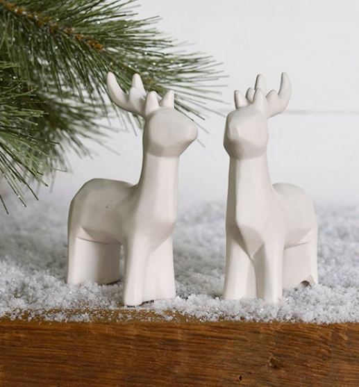 Stand Up Ceramic Deer, 2 styles