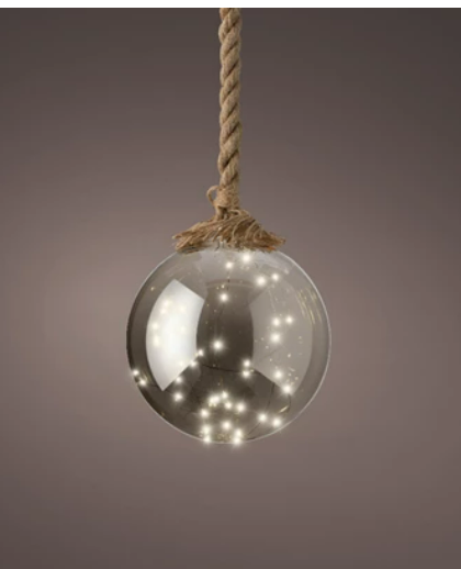 LED Ball on Rope, 3 sizes