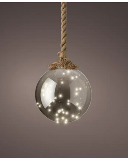 LED Ball on Rope, 3 sizes