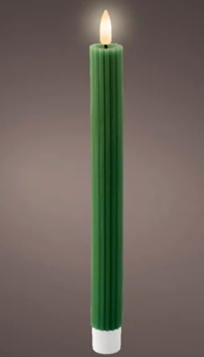 LED Green Candle