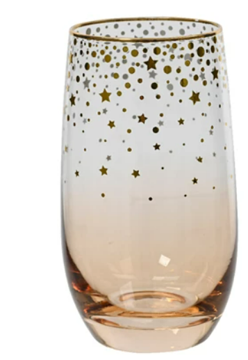 Drinking Glass with Stars