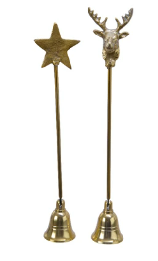 Gold Christmas Candle Snuffer, 2 styles