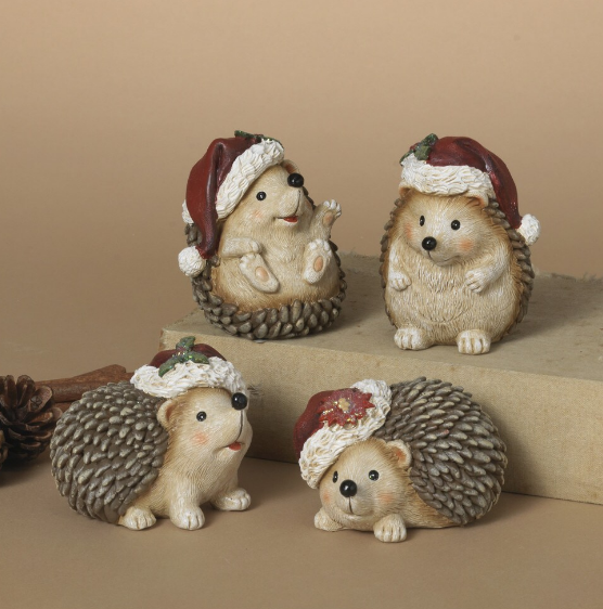 Holiday Hedgehog, 4 styles