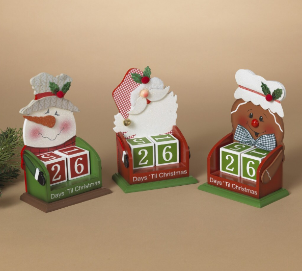 Christmas Countdown Calendar, 3 styles