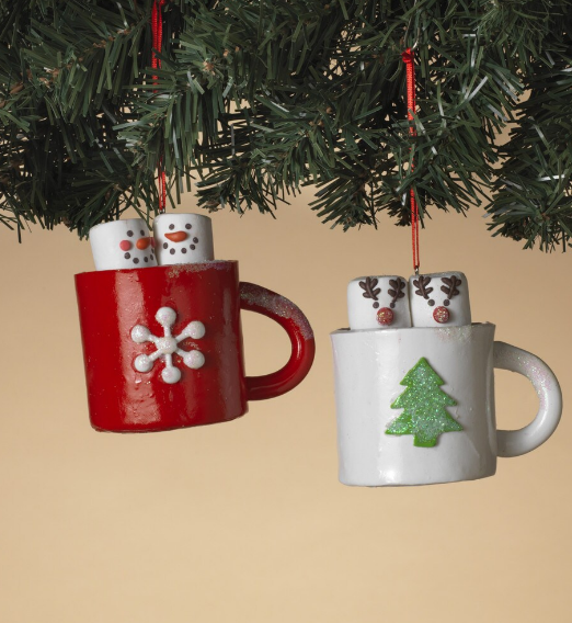 Mug Ornament, 2 styles